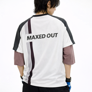 Vêtements de sport OEM pour hommes, acceptant les designs personnalisés, vêtements de football américain, vêtements de sport imprimés à manches courtes, séchage rapide, 100% polyester, vêtements de sport unisexes - Product Image 5