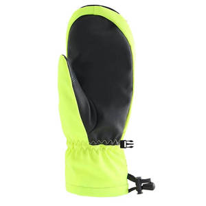 New Arrival Trendy Customizable Leather Men's Full Finger <b>Ski</b> Gloves Snowboarding Fall Winter Cold Weather Waterproof Windproof - Product Image 3
