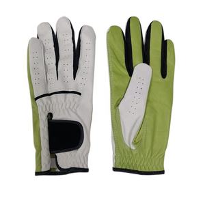 Venta al por mayor Guantes Golf Cabretta Cuero antideslizante Guante de golf Logotipo personalizado Guantes de golf Cabretta Piel de oveja - Product Image 3