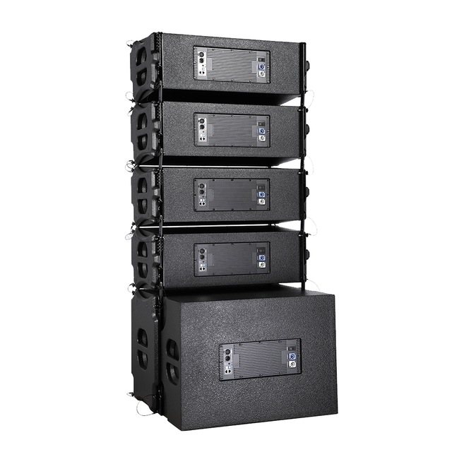 LS3 Active Dual 12 Inch Passive Line Array Speaker LA Series 800W/1400W XLR/Speakon 3-Year Warranty Wall/Ceiling Mount