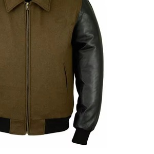 Chaqueta Bomber de Nailon Casual Unisex a la Moda, Elegante, Duradera, Impermeable, Anti-UV, Cortavientos, Estilo Vintage, Corte Holgado, Forro de Algodón - Product Image 5