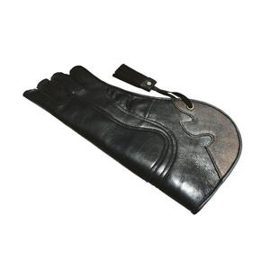 Guante de cetrería de cuero prémium para hombre, para cetreros profesionales y principiantes – Guantelete protector extra largo diseñado para mayor seguridad - Product Image 3