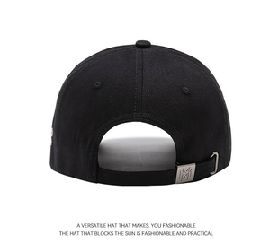 Gorra de Béisbol Unisex Azul Marino de Malla con Logotipo de Goma Blanca en Relieve, Ajustable, Estilo Casual - Product Image 2