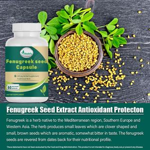 Oem/Odm Fenegriek Extra Sterkte Fenegriek <span class=keywords><strong>Capsules</strong></span> Voor Hormonale En Energieondersteunende Supplementen Voor Mannen En Vrouwen - Product Image 4