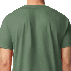 เสื้อยืดผู้ชายสีเขียวอ่อน ผ้าฝ้าย นุ่ม ระบายอากาศดี คอกลม แขนสั้น สวมใส่สบาย เหมาะสำหรับใส่ทุกวัน แบบสั่งทำ - Product Image 5