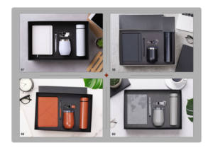 Set de Regalo Liviya Premium: Cuaderno de Cuero PU con Grabado, Bolígrafo Personalizado y Vaso de Acero Inoxidable para el Día del Padre - Product Image 2