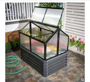 Vente en gros de jardinières surélevées galvanisées Momoplant 47x31x45 pouces, bac à plantes pour jardin extérieur, serre pour cultiver des plantes et des herbes - Product Image 5