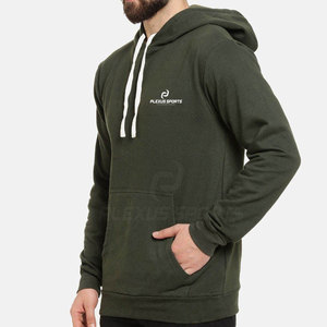 บริการ OEM ขายส่ง เสื้อฮู้ดดี้ผู้ชายดีไซน์พื้นฐานที่ดีที่สุด ผ้าฝ้ายฟลีซ 100% สำหรับฤดูหนาว เป็นมิตรกับสิ่งแวดล้อม น้ำหนักเบา ระบายอากาศได้ดี แห้งเร็ว - Product Image 2