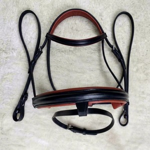 Annabelle Equestrian Professional Grade Genuine Leather Horse Bridle with <b>reins</b> Smooth Finish Riding Gear horse tack supplier - Product Image 3