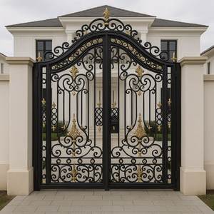 Premium Custom Wrought Iron <b>Gates</b> with Maximum Security, Privacy, Heavy-Duty Construction, and Timeless Elegance for Every Home. - Product Image 1