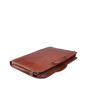 Bolsa de Trabajo Profesional de Cuero Marrón Castaño, Cosida a Mano, Resistente, para Viajes de Negocios, con Logotipo Personalizado Disponible, Proveedor Mayorista - Product Image 4