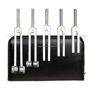 Instruments de test de vibration, jeu de diapasons pondérés C128 256 512 1024 2048 pour diagnostic et thérapie sonore, vente en gros - Product Image 3