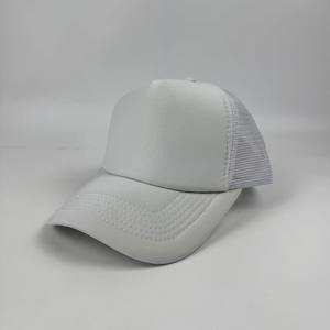 Casquette Trucker Bicolore Personnalisable avec Logo Brodé ou Sublimé – Vente en Gros, Été, Unisexe, Classique, 5 Panneaux, en Maille et Mousse Vierge - Product Image 2