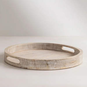 Bandeja de servicio Natural hecha a mano de madera maciza de primera calidad decorativa ecológica de alta resistencia apto para microondas y lavavajillas para restaurantes - Product Image 6