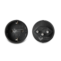 Adaptateur de voyage Allemagne-Suisse en matériau écologique, convertisseur de prise Schuko portable de type J