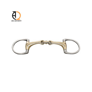 Bridon professionnel articulé en cuivre pour l'entraînement des chevaux - Bridon Happy Mouth - Product Image 6