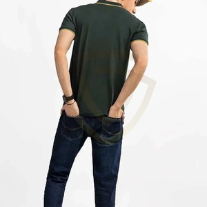 Camiseta Polo para Hombre Antiarrugas de la Mejor Calidad, Duradera, Sostenible, Informal, Sólida, Transpirable, al por Mayor - Product Image 3