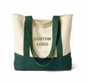 Personalized logo Custom <b>Extra</b> Heavyweight <b>Large</b> Cotton Canvas Tote <b>Bag</b> Reusable Custom Shopping <b>Bags</b> - Product Image 1