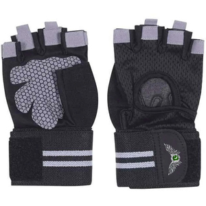 Gants de musculation OEM ODM avec coutures renforcées pour entraînement professionnel, accessoires de gym en gros, gants de fitness - Product Image 1