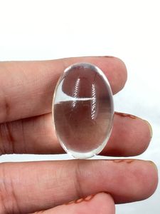 Pierre précieuse naturelle en cristal blanc transparent, magnifique pierre de 58,30 carats pour la fabrication de bijoux - Product Image 5