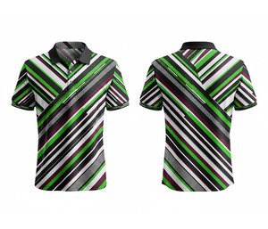 Polo personnalisé léger et respirant, fabrication de qualité supérieure, coutures durables pour hommes, femmes et jeunes, séchage rapide, polo actif Dry-Fit - Product Image 4
