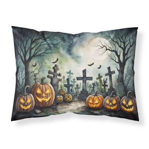 Cimetière Spooky Halloween Standard taie d'oreiller léger Super doux facile d'entretien décoratif oeuvre coussin cas - Product Image 1
