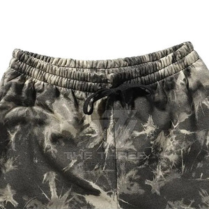 Pantalones Cortos Casuales de Algodón 100% Hechos a Medida, Estilo Nuevo, Tie Dye, Color Sólido, Transpirables y de Secado Rápido, Hechos en Pakistán - Product Image 3