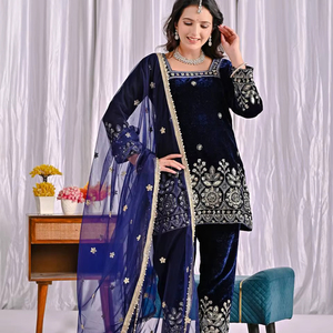 Ramdev Trading Kurta/Kurti Moderno de Secado Rápido con Estampado Digital para Mujer, Ideal para Fiestas, Diwali y Bodas, para Todas las Temporadas - Product Image 1
