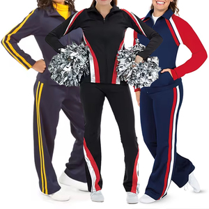 Free Design New Style Gymnastic Warm Cheerleading <b>Jacket</b> Girls' Dance Club Studio Cheer Uniforms <b>Rhinestone</b> Logo Hooded - Product Image 2