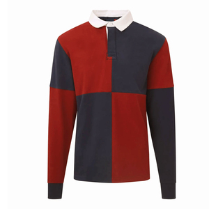 Nueva Llegada, Venta al Por Mayor, Camiseta Polo de Manga Larga Lisa Personalizada de Alta Calidad, Diseño Personalizado OEM - Product Image 1