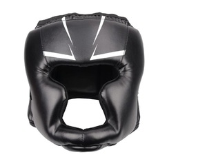 Casque de boxe modulaire professionnel en cuir, personnalisable avec logo, protection de tête sportive avec équipement d'entraînement de sécurité – Vente chaude - Product Image 1