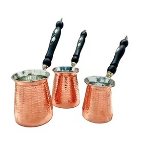 Cafetière turque en métal de qualité supérieure, théière artisanale de designer, style vintage, vente en gros de cafetières en métal d'Inde - Product Image 2