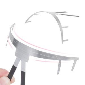 Règle de mesure en métal pour microblading des sourcils, gabarit de tatouage, calibre de façonnage pour maquillage permanent - Product Image 2