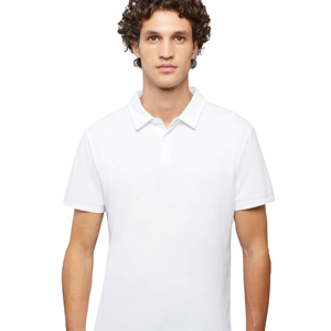 Nouveau style tendance 2026, service OEM, t-shirt polo en coton de haute qualité pour hommes, t-shirt polo uni à manches courtes personnalisé pour hommes - Product Image 2