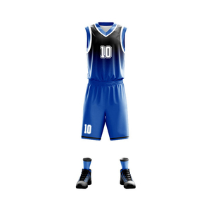 <b>High</b> Quality Custom Logo Men's Basketball Uniform Kit New Style Design with Sublimation Plus Size Option Low Price - Product Image 4