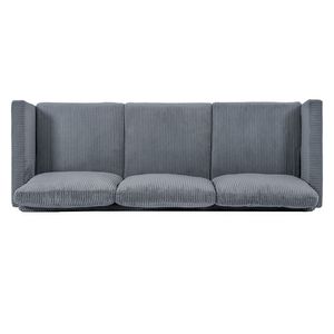 Divano Moderno di Lusso a L in Velluto, Design Multifunzionale per Soggiorni e Appartamenti, Facile Montaggio - Product Image 1