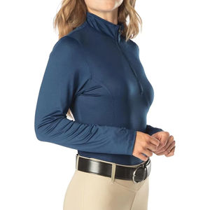 Chemises d'équitation pour femmes de qualité supérieure à prix de gros, chemises de base pour cavaliers, OEM ODM, chemise d'équitation - Product Image 3