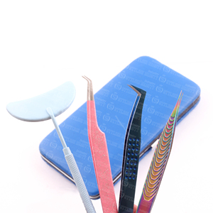 Pinzas de Acero Inoxidable Antiestáticas de Precisión Duraderas de Venta Caliente con Mango de Espejo Personalizable – Esencial de Belleza - Product Image 4