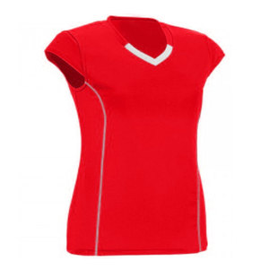 Women Sleeveless <b>Polo</b> <b>Shirt</b> White With <b>Purple</b> Trim Moisture Wicking Tennis Apparel Regular Fit Summer Top - Product Image 2