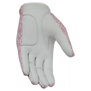 Gants de golf élégants pour femmes en cuir Cabretta souple de qualité supérieure, logo personnalisé, coupe standard pour droitier, pour le sport - Product Image 2