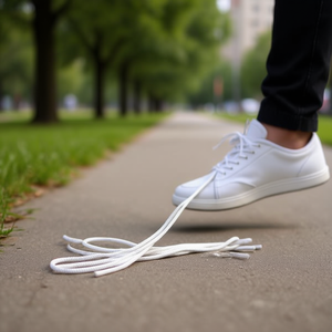 Laccio per scarpe Ilan 90 cm bianco per sneakers - Product Image 2