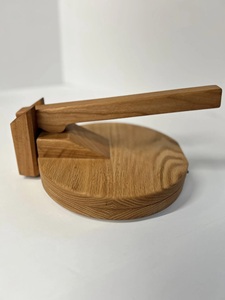 Presse à tortillas en bois naturel réutilisable ILAHI - Machine à tortillas en gros, compatible lave-vaisselle, écologique, pliable - Product Image 2