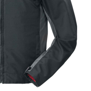 Men's Black Red Color Blocked <b>Motorcycle</b> <b>Jacket</b> Full Sleeve Windproof All Seasons Riding Wear - Product Image 4