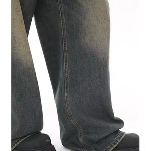 Pantalones Vaqueros de Verano para Hombre, Diseño Moderno, Tejido Recto, con Botones, Precio al por Mayor, Nueva Colección - Product Image 2