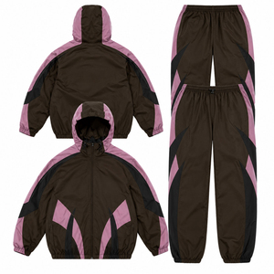 Custom Men <b>Running</b> Windbreaker Set Nylon Sports <b>Jacket</b> and Track Pants <b>Lightweight</b> Athletic Tracksuit - Product Image 2