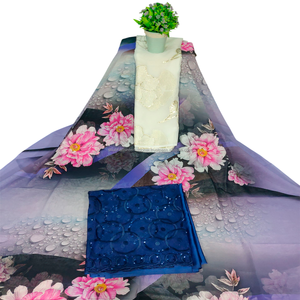 โซมาเลียสวิสเดอรักแห้งเร็วพร้อมพิมพ์ดิจิตอลชุดมุสลิมสำหรับผู้หญิงและเด็กผู้หญิง - Product Image 2