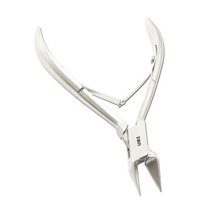 Coupe-ongles d'angle professionnels en acier inoxydable 12,5 mm à mâchoires plates, lame droite, pointe affûtée pour soins des ongles des pieds et des mains, usage adulte - Product Image 4