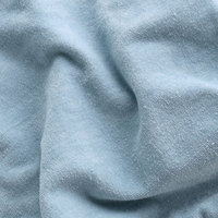Ensemble de taies d'oreiller 100% coton fabriqué au Japon 42cm*68cm Tissu plissé bleu naturel Échantillon gratuit Marque personnalisée Modèle ZZZ0007