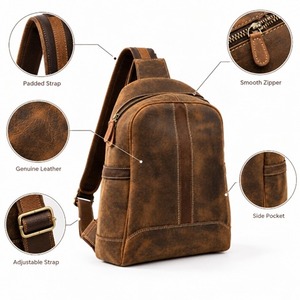 Premium Handmade Full Grain Leather Messenger <b>Bag</b> Crossbody Shoulder <b>Laptop</b> Satchel Office Work Travel Unisex Business Gift <b>Bags</b> - Product Image 2