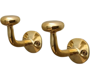 Brass <b>Hook</b> Hanger Modern Design Wall Mounted <b>Hook</b> <b>Rails</b> Double Coat Hangers Wall Mounted Entryway <b>Hooks</b> - Product Image 4